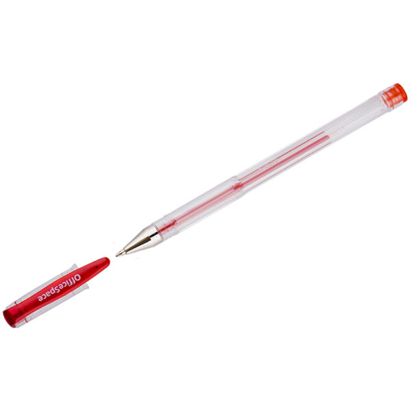 Ручка гелевая красная OfficeSpace 1мм 37 950