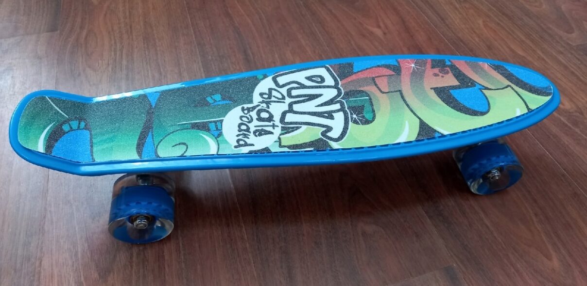 Пенниборд "88778-26", цвет - граффити. 1