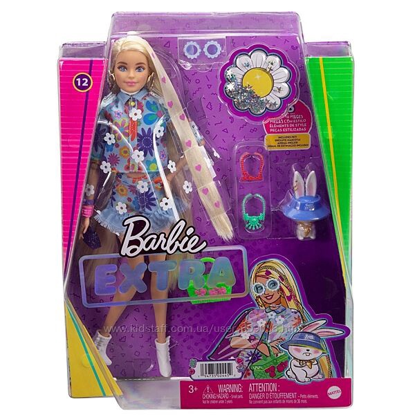 Кукла "Барби Extra 12 HDJ45" в коробке (оригинал).