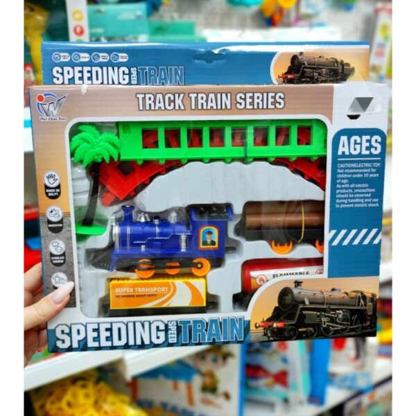 Железная дорога "speeding train" (60053) в коробке