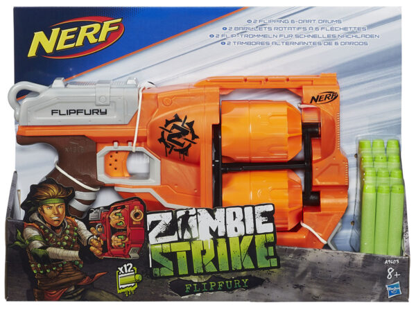Бластер Nerf Zombiestrike Flipfury оригинал 1