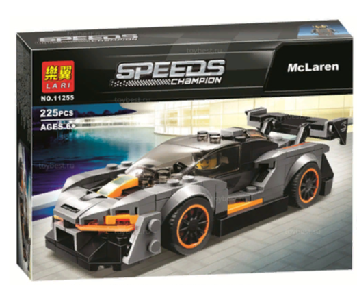 Конструктор "Speeds Champion. McLaren Senna 11255" (225 деталей) в коробке. 1