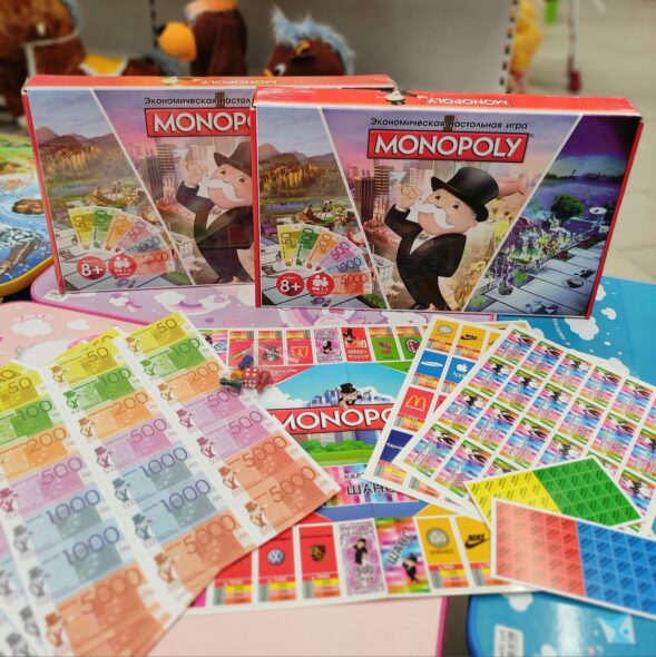 Настольная бизнес-игра "Монополия 969/13" в коробке в ассортименте. 2