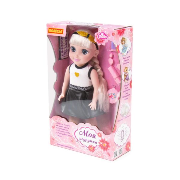 Кукла "Кристина в салоне красоты" с аксессуарами (5 элементов) в коробке.