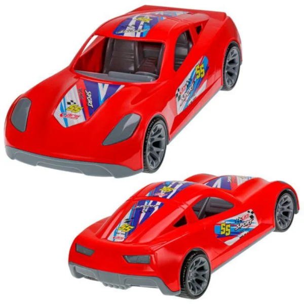 Машинка Turbo "V-MAX" красная (5856) в пакете 1