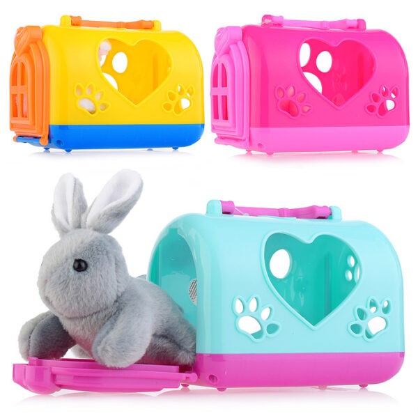 Мягкая игрушка "Кролик с переноской" (dr5025)