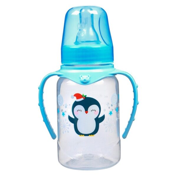 Бутылочка для кормления "Пингвинчик 9284248" (150 мл).