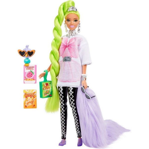 Кукла Barbie Extra 11 салатные волосы ОРИГИНАЛ 1