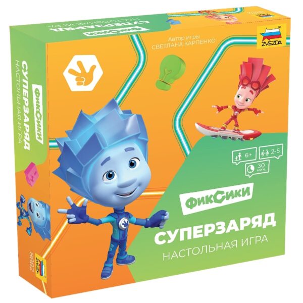 Настольная игра "Фиксики. Суперзаряд" (арт.8882)