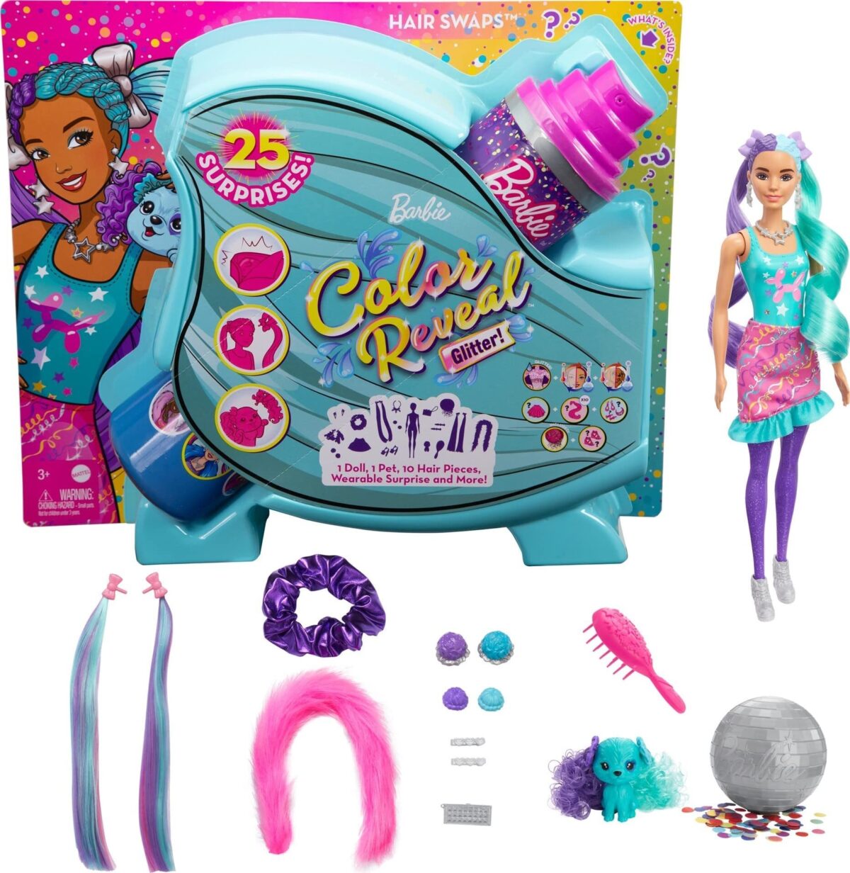 Barbie Color Reveal Glitter Оригинал 1