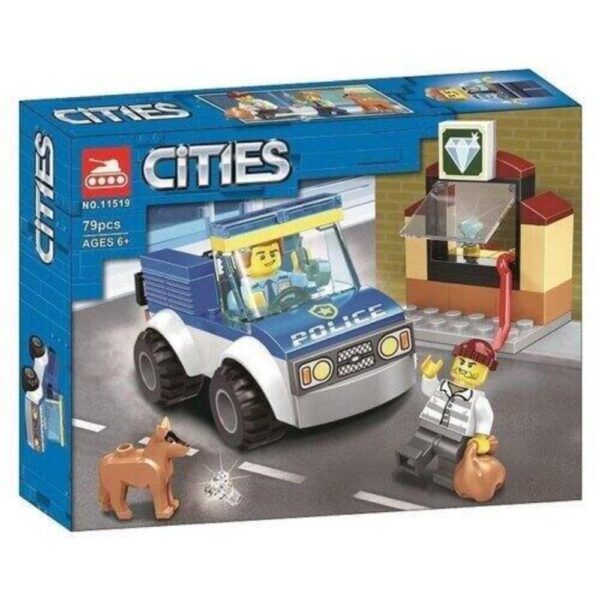 Конструктор "Tank. Cities" (11519) 79 деталей в коробке