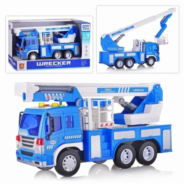 Автокран светозвуковой "Wrecker" (WY330C) в кор. 1