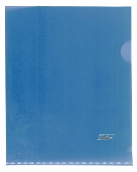 Папка-уголок А5 синия (арт. AG5_00102) 1