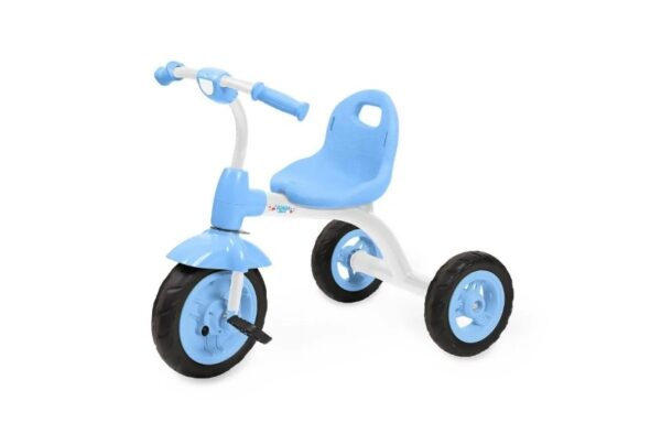 Детский трехколесный велосипед ВД1/3, цвет - белый с голубым.