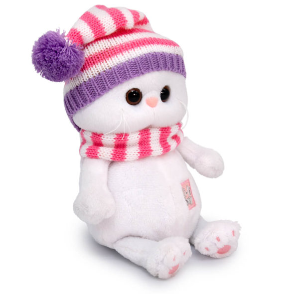 Мягкая игрушка "Ли-Ли BABY в вязаном колпаке, 20 см" в коробке 1