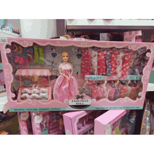 Кукла с набором аксессуаров "Exquisite Doll" (717E) в коробке 1