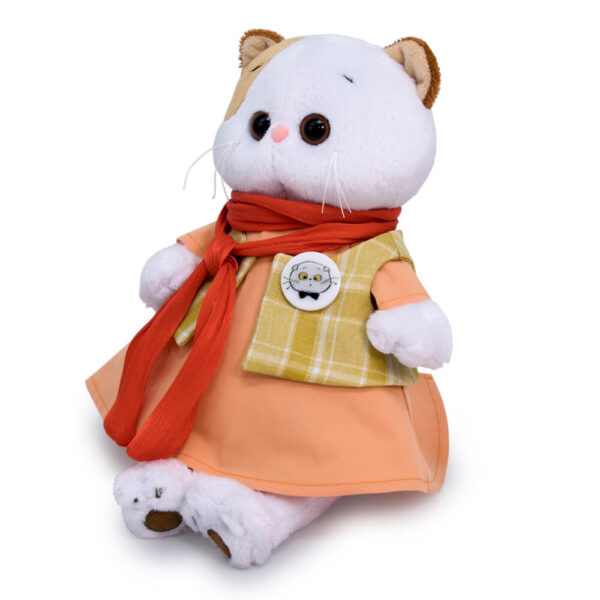 Мягкая игрушка "Ли Ли в платье с шарфом, 24 см" в коробке