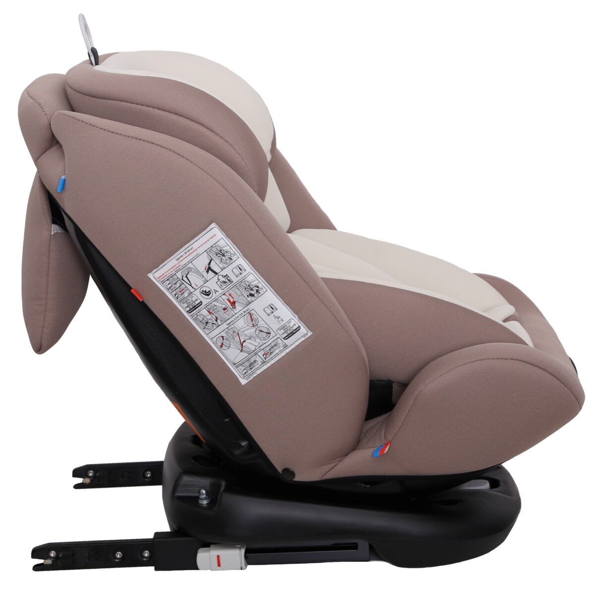 Удерживающее устройство для детей «Еду-Еду» KS360 ISOFIX (серия Level One, beige) 2