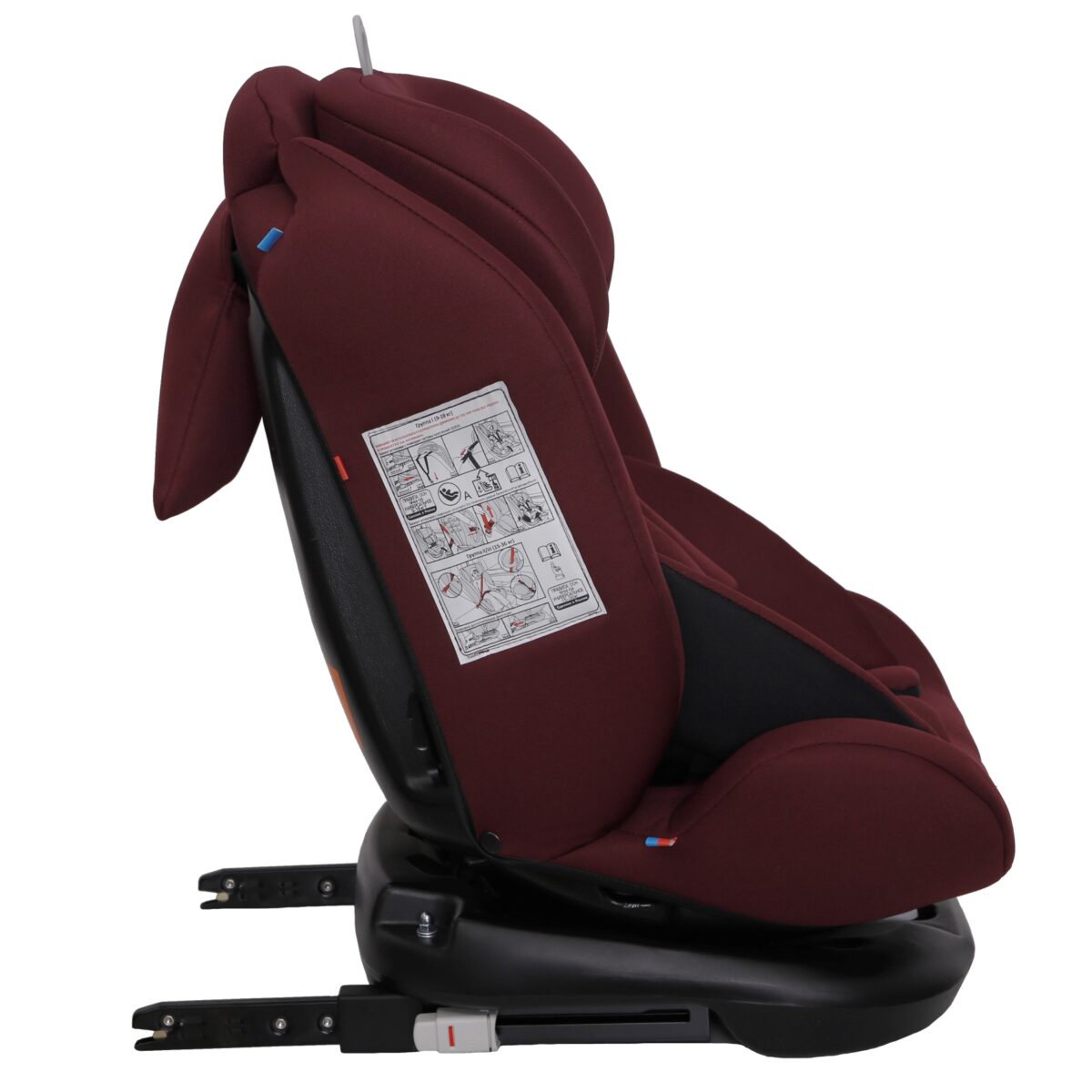 Удерживающее устройство для детей «Еду-Еду» KS360 ISOFIX (серия Level One, bordo) 3