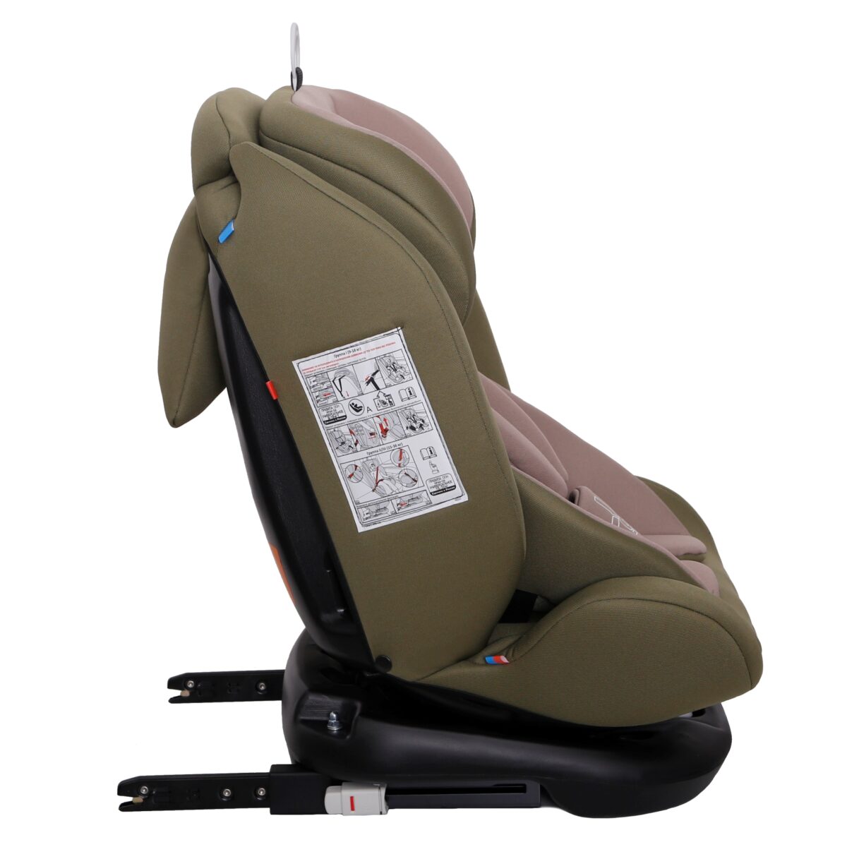 Удерживающее устройство для детей «Еду-Еду» KS360 ISOFIX (серия Level One, dark green) 3