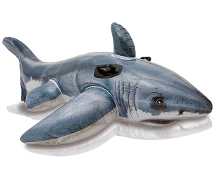 Игрушка надувная для плавания Акула с ручками INTEX 57525NP