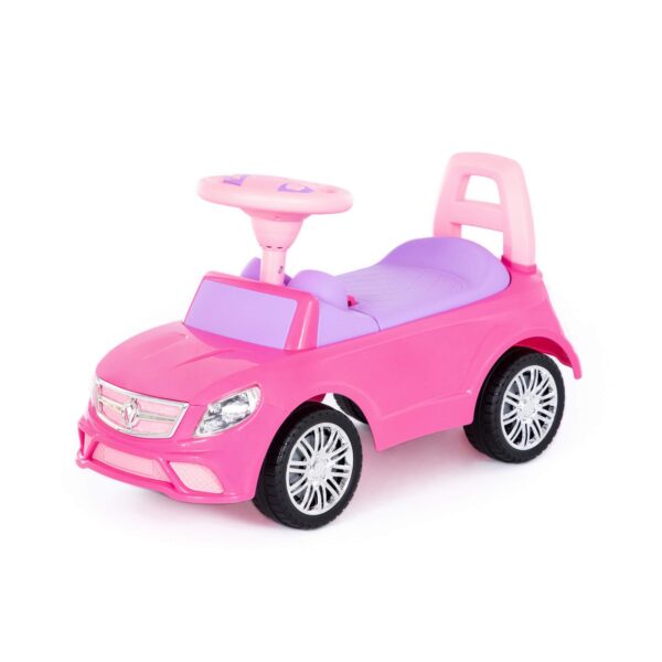 Каталка-автомобиль "SuperCar (розовая)" №3 (свет, звук) 1