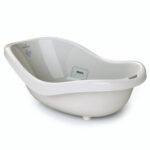 Ванночка для купания "Kidwick МП Дони с термометром" цвет - серый/т.серый 1