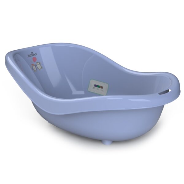 Ванночка для купания "Kidwick МП Дони с термометром" цвет - фиол./т.фиол.