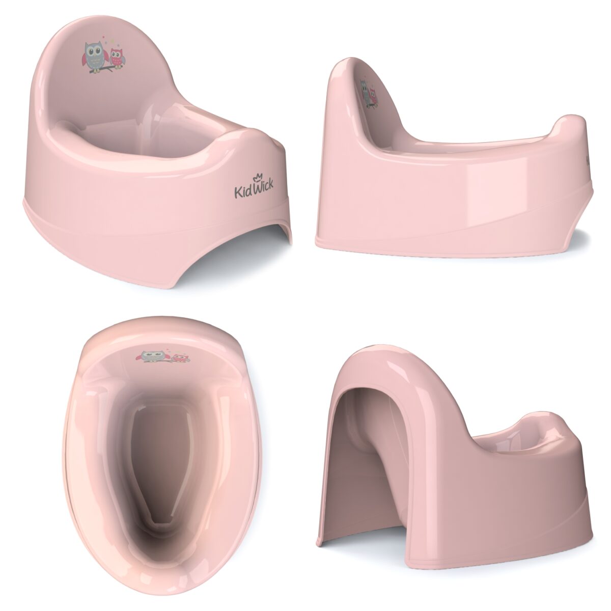 Горшок туалетный Kidwick МП Наутилус, розовый 1