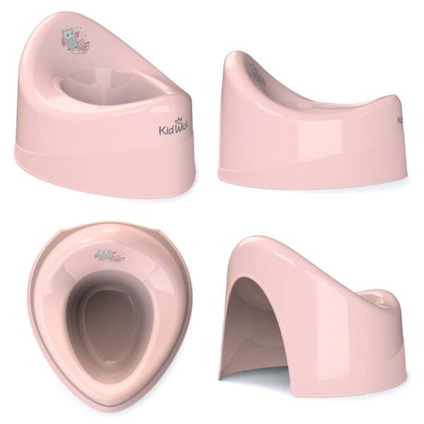 Горшок туалетный Kidwick МП Ракушка, розовый