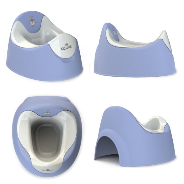 Горшок туалетный Kidwick МП Трио, фиол/белый 1