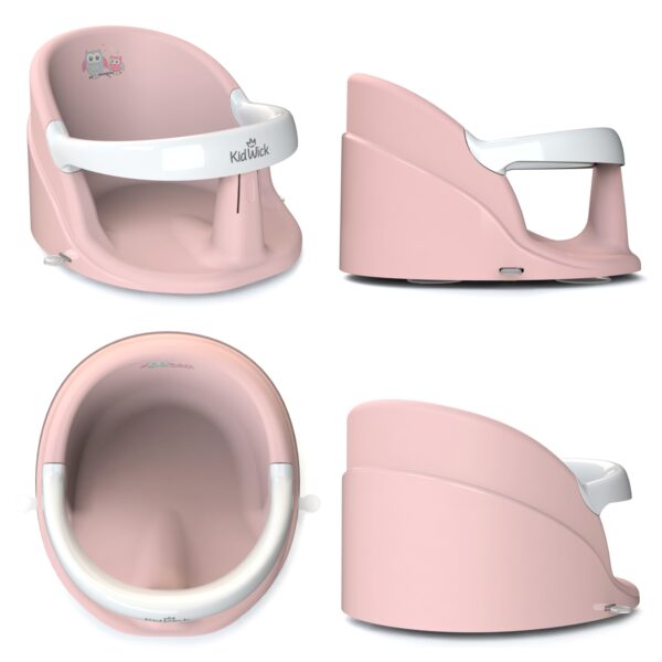 Сиденье для купания Kidwick МП Немо, розовый/белый 1