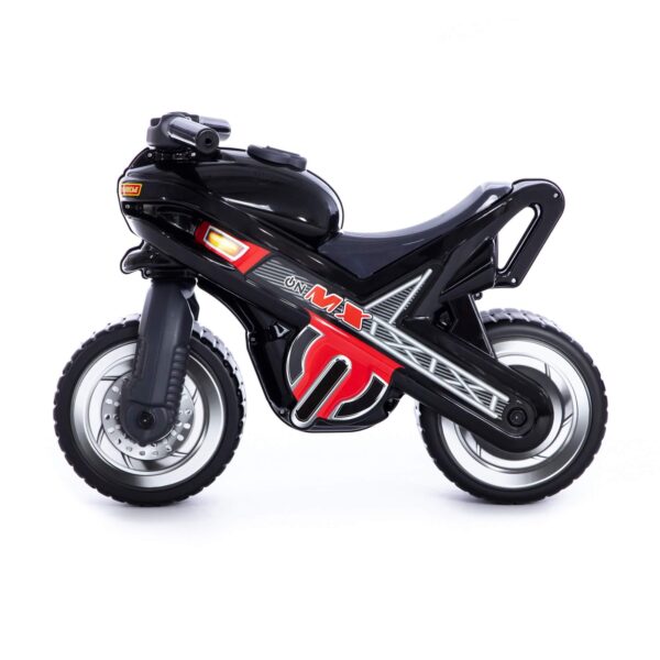 Велобег-мотоцикл МХ (черный) (арт.Пол_80615)