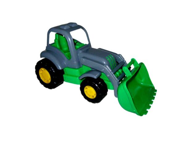 Трактор-погрузчик "Крепыш", размер - 28 см, цвета в ассортименте. 1
