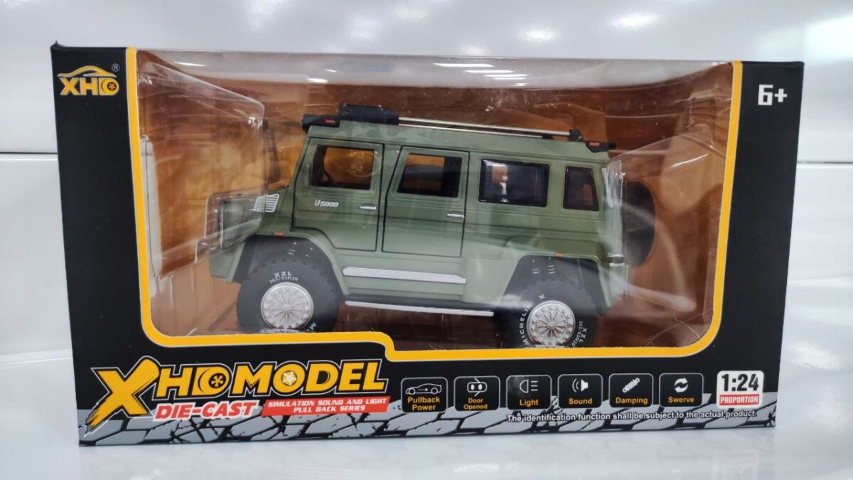 Машинка Die-cast "Mercedes-Benz Unimog" (Арт. A3204) 1