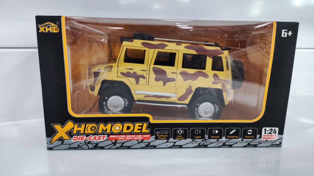 Машинка Die-cast "Mercedes-Benz Unimog" (Арт. A3218) 2