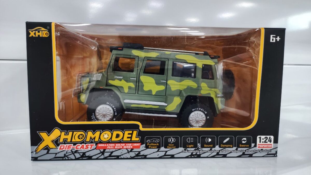 Машинка Die-cast "Mercedes-Benz Unimog" (Арт. A3218) 1