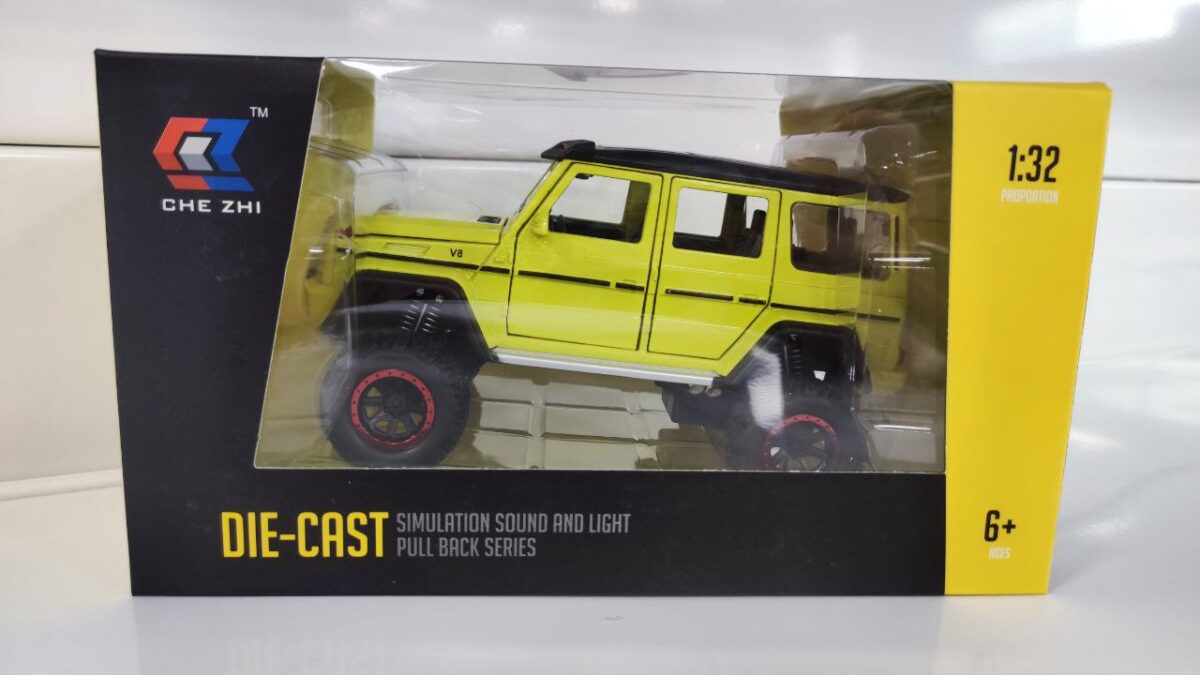 Машинка Die-cast  "Mercedes-Benz G-class 4х4" (Арт. CZ27) 1