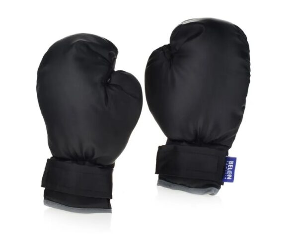 Перчатки для боксирования игровые маленькие, черные (арт. НБ-008-Ч)