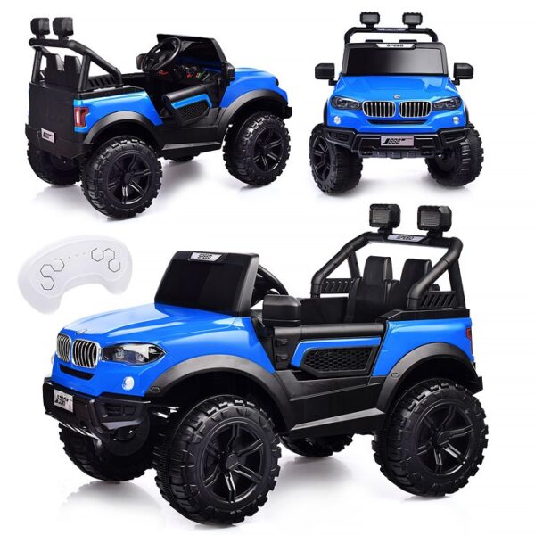 Электромобиль "Профи" на аккумуляторе, с р/у управлением, (синий) 1