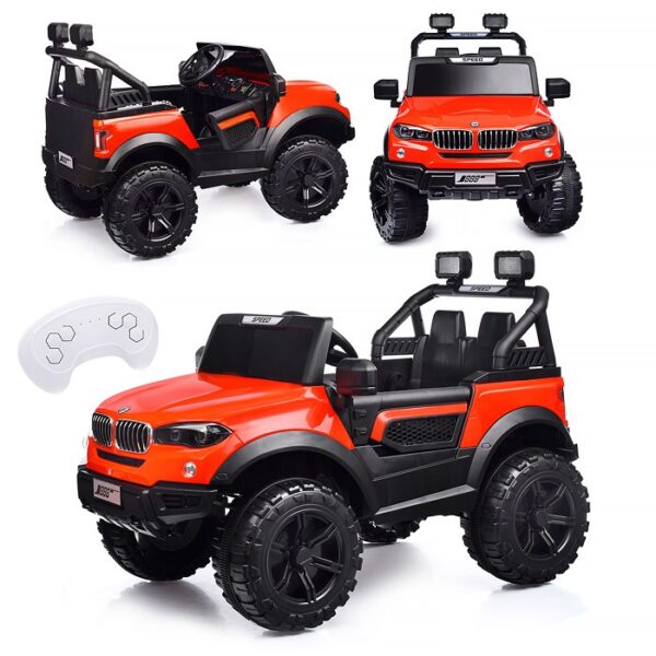 Электромобиль "Профи" на аккумуляторе, с р/у управлением, (красный) 1