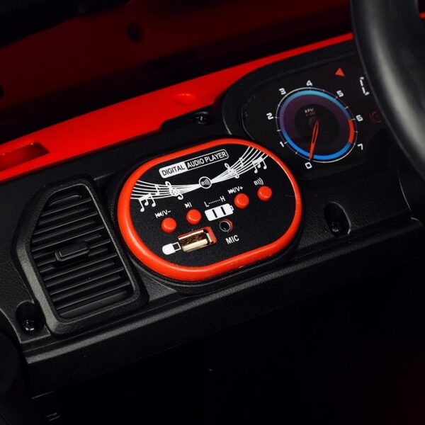 Электромобиль "Профи" на аккумуляторе, с р/у управлением, (красный) 2