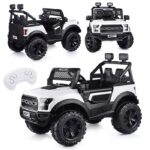 Электромобиль "Круиз" на аккумуляторе, с р/у управлением, (белый) 1