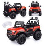 Электромобиль "Круиз" на аккумуляторе, с р/у управлением, (красный) 1