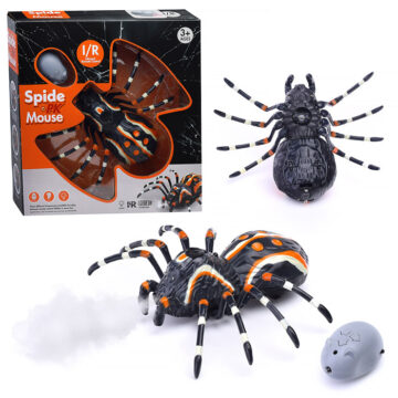 Паук р/у, с распылителем 27MHz, свет, в коробке  TT6024A