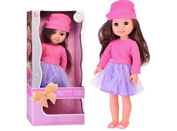 Кукла "Красотка" в розовой шапочке, в коробке (арт. LS1502-2)