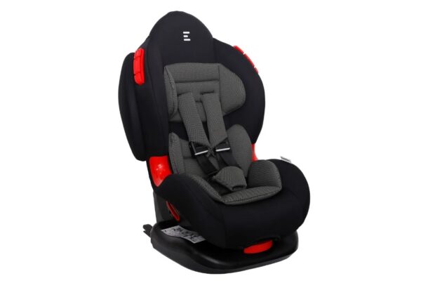 Удерживающее устройство для детей Еду-Еду KS 525 ISOFIX, гр. I/II, черный, карбон серый