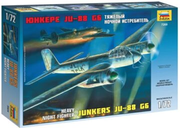 Тяжелый ночной истребитель «Юнкерс JU-88 G6» (арт.7269)