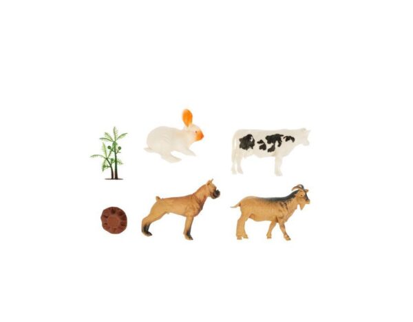 Пластизоль "Домашние животные" (4 штуки + аксессуары) 1