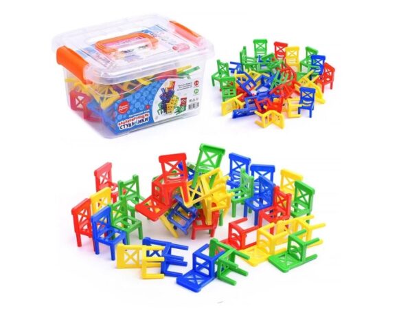 Настольная игра "Балансирующие стульчики" (арт.UT0031) 1